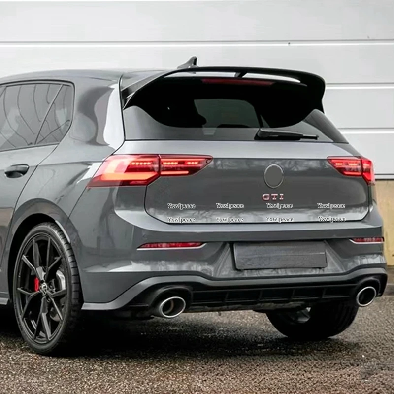 Спойлер для VW Volkswagen GOLF 8 MK8 Pro R-line GTI R 2020-2023 черный/карбоновый спойлер из