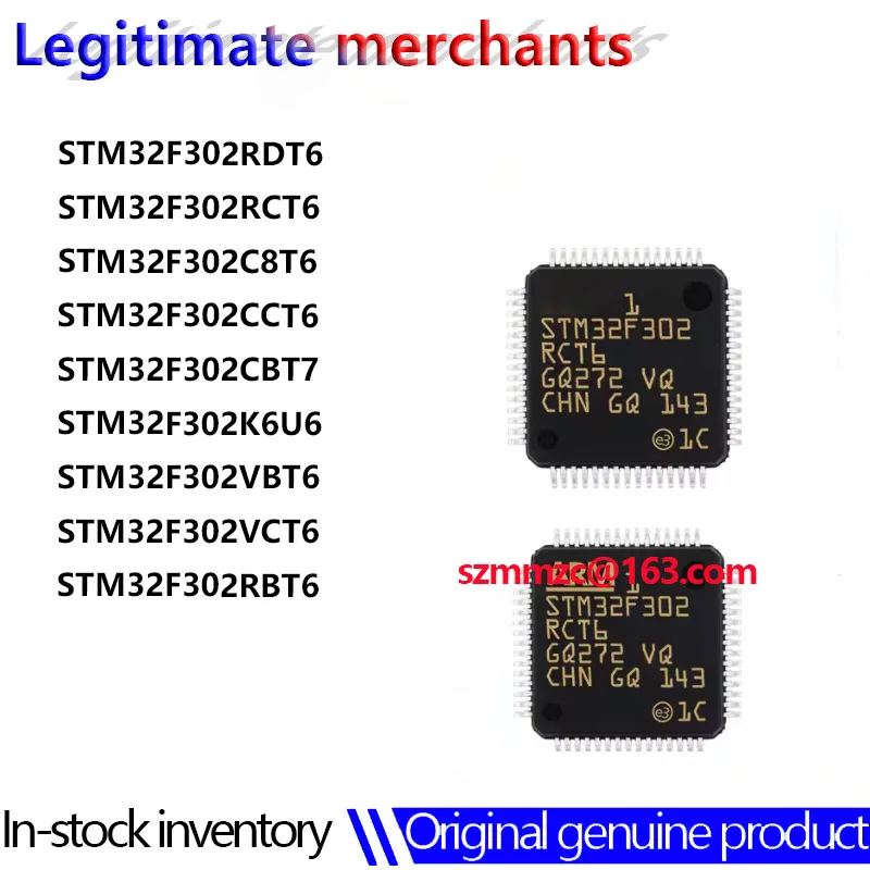 1 шт. STM32F302RDT6 STM32F302RCT6 STM32F302C8T6 STM32F302CCT6 STM32F302CBT7 STM32F302K6U6 STM32F302VBT6 STM32F302VCT6 (art.: 3920d80ee34be) - 3920d80ee34be
