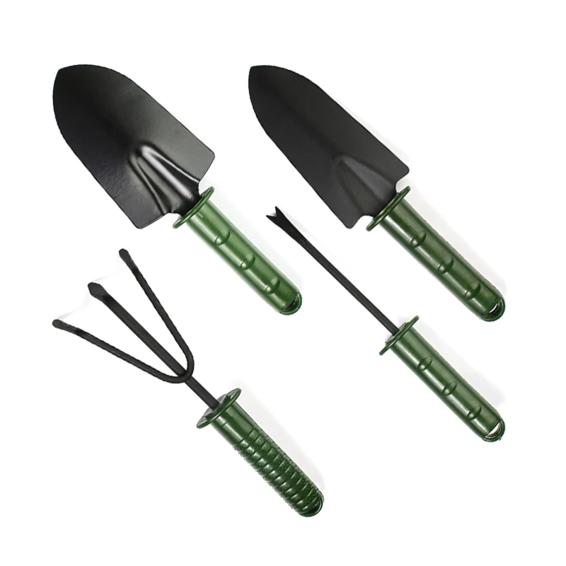 

Mini Spade Shovel & Rake Set for Transplanting Plant Flowers Seedlings Loose