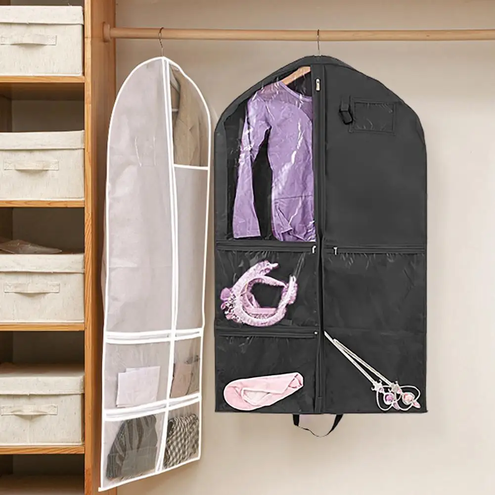 

Storage Pouch Useful Long-lasting Easy to Carry Kid Dance Skirt Clothes Bag Theaters Accessory Dust Bag Storage Pouch