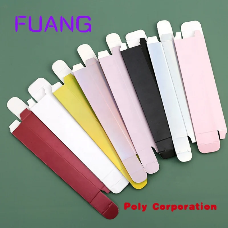 Free sample Private label lipgloss paper packaging lip gloss packaging boxes with custom logo