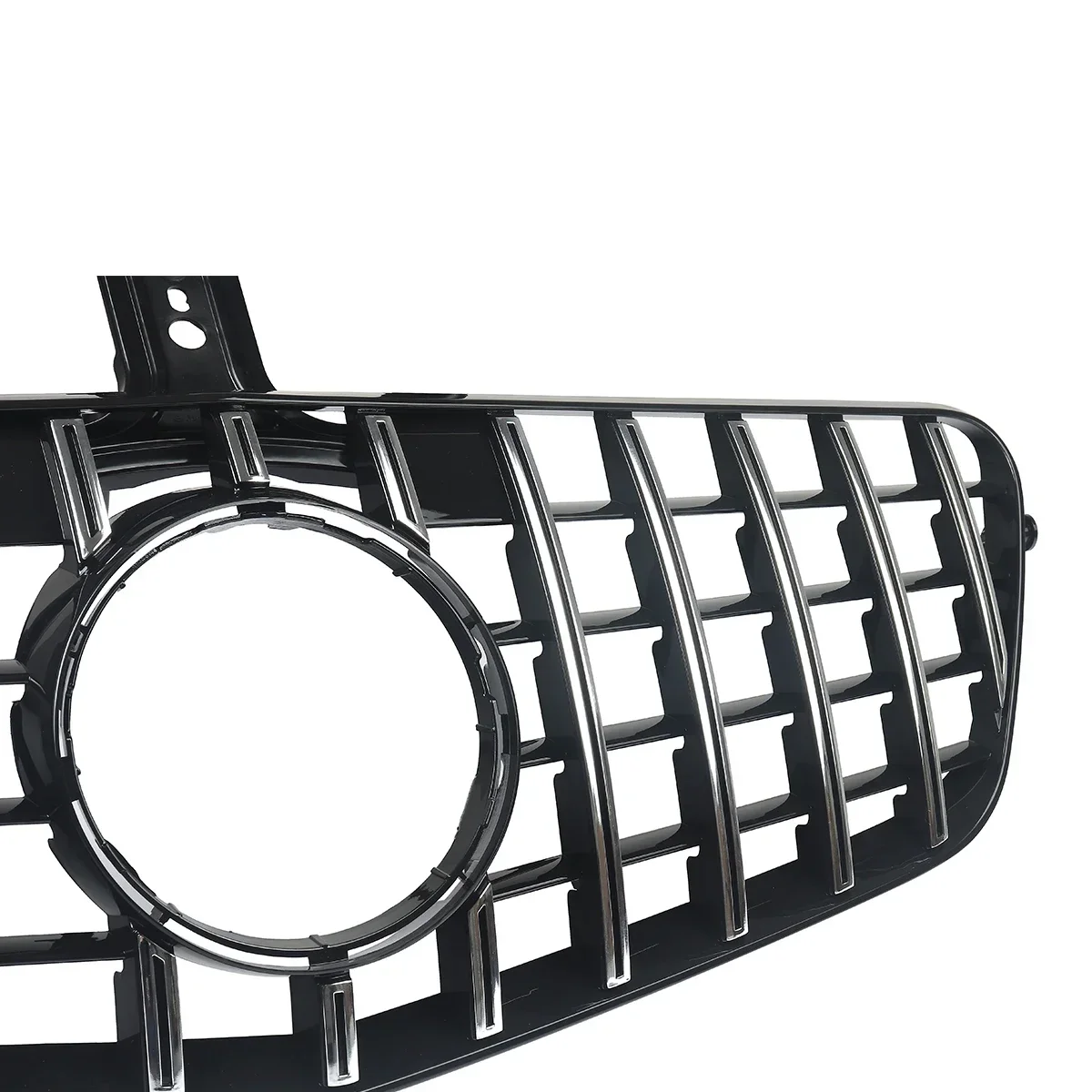 Передняя решетка MAGICKIT CHROME panamerica GT GTR STYLE Chrome Silver для Mercedes Benz E Class W212 4 Door 2009-2013