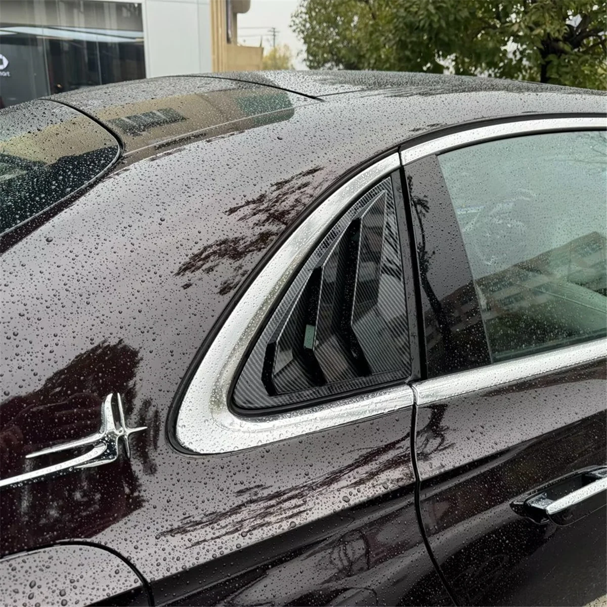 Жалюзи заднего бокового окна для Mercedes Benz E Class W214 2024 аксессуары вентиляционные