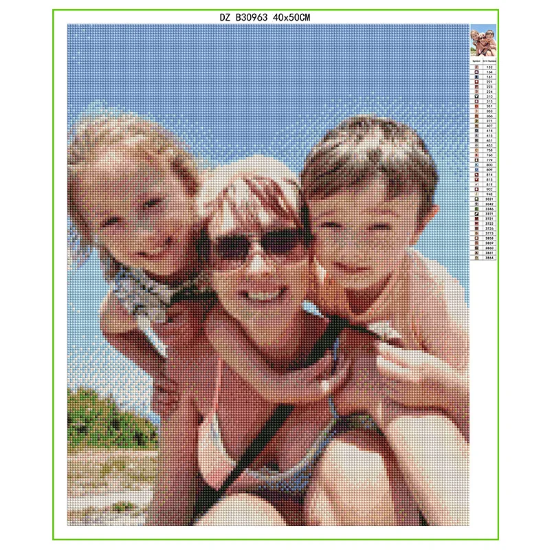 Набор для алмазной вышивки Красавица и Чудовище |