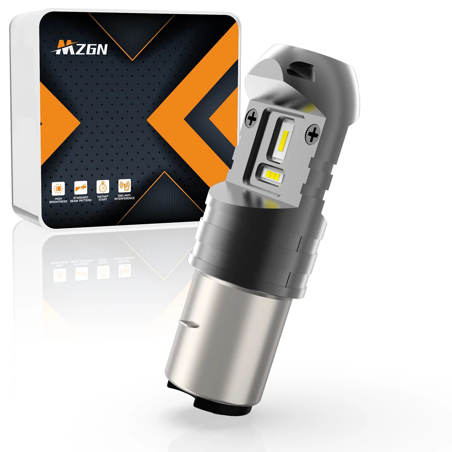 

BA20D светодиодный мотоциклетная лампа с ближним/дальним светом для мотоцикла ATV UTV передняя фара 3000LM 12V 24V 6000K