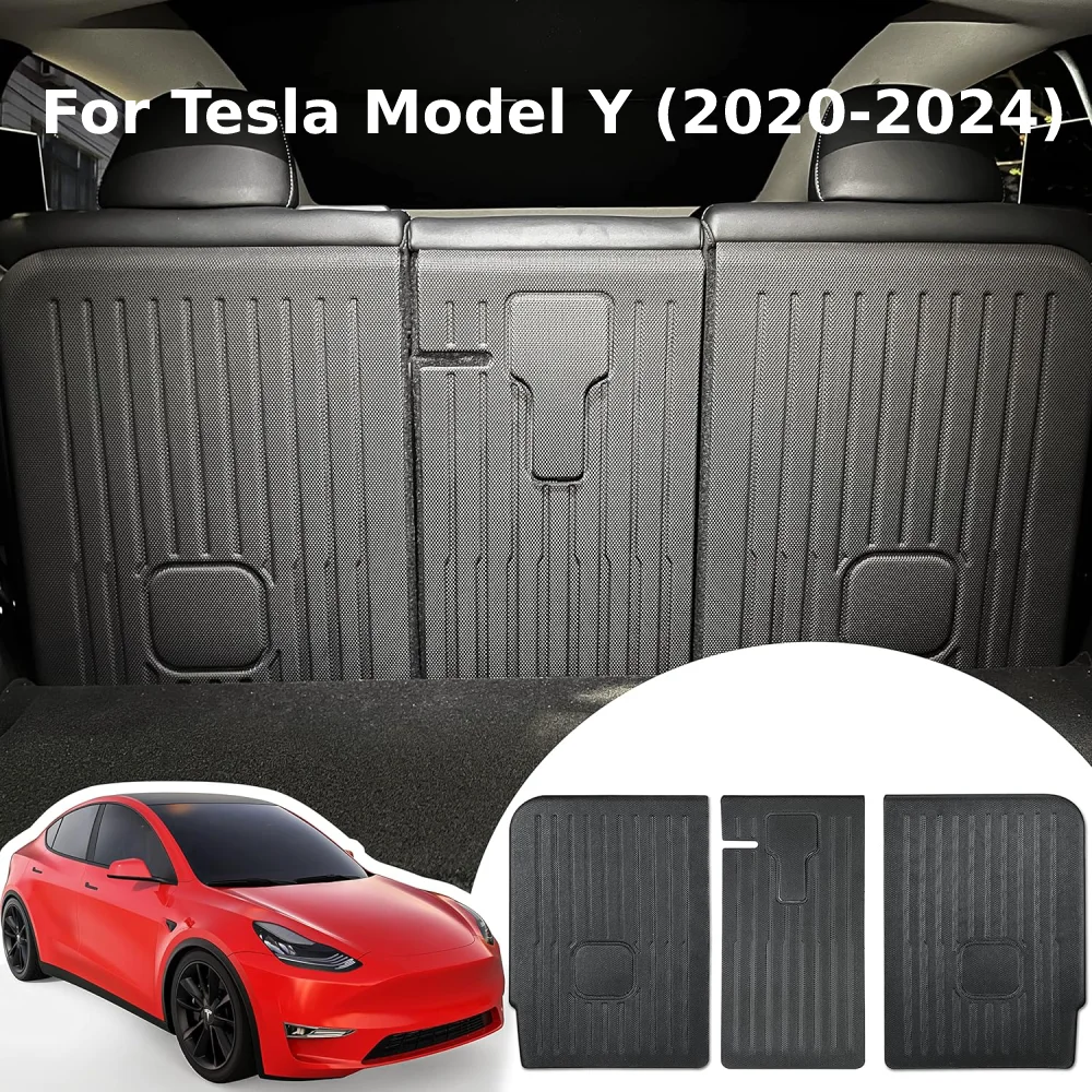 

Задняя крышка заднего сиденья, защита спинки для Tesla Model Y, аксессуары 2020 2021 2022 2023 2024, подкладка багажника