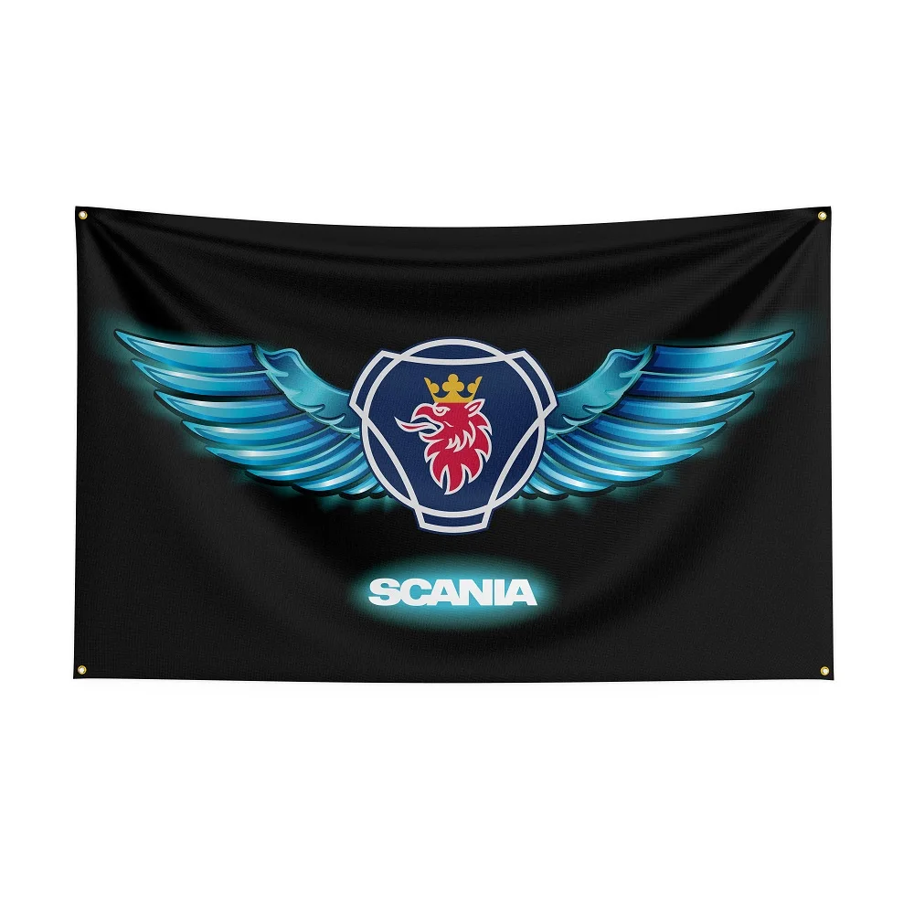 Флаг Scania 3x5 футов для украшения стен дома