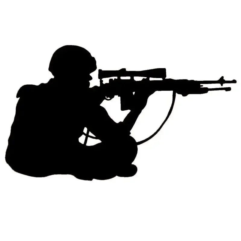 Военный солдат армия мужская Наклейка на стену большой размер виниловые