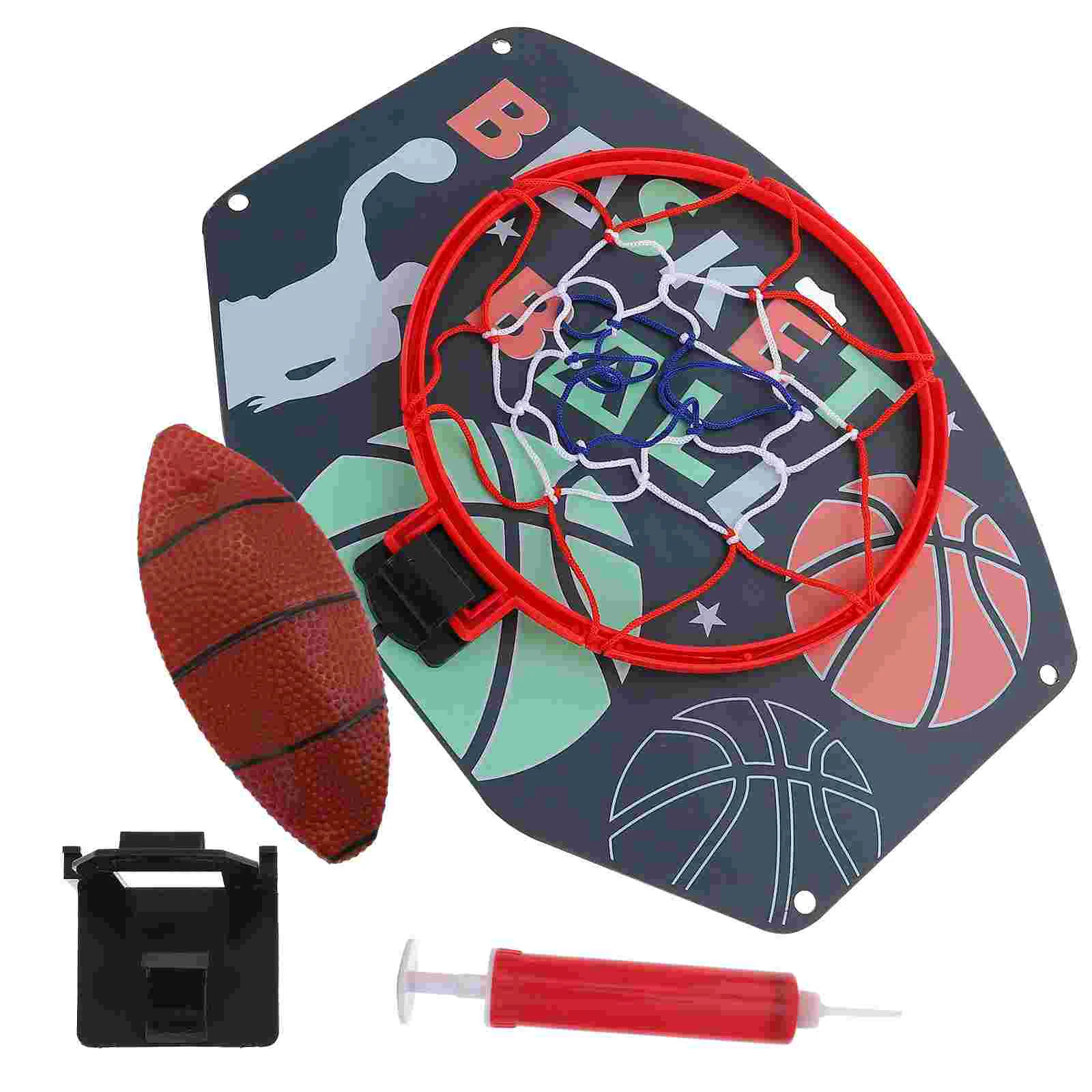 

Toys Basketball Indoor Game Exercising Shooting Hoop Toy Playthings Set Wall Mounted Clip Sports Sport Kids Goal
