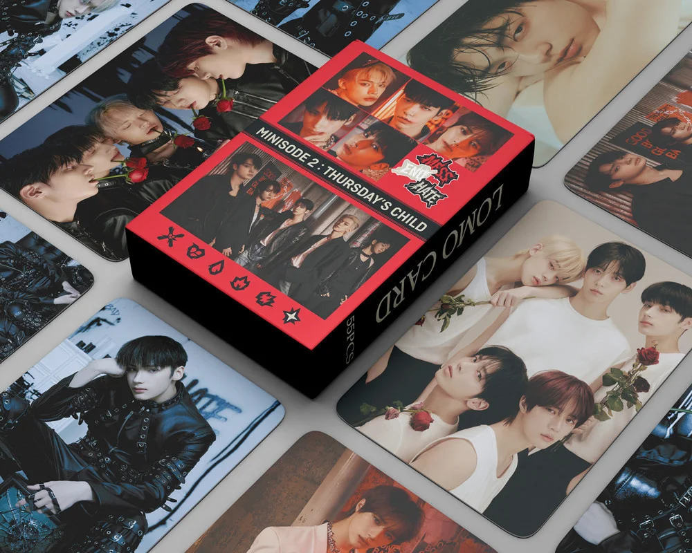 

Kpop TXT Minisode 2 Thursday's Child Album Small Lomo Card Photocard Poster Gifts For Women Periphery Postcard