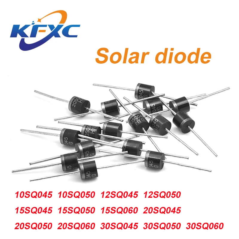 Diodo de Schottky da Energy solar 10SQ045 10SQ050 15SQ045 15SQ050 20SQ045 20SQ050 30SQ045 30SQ045 30SQ050 10A 12A 15A 20A 30A 30A