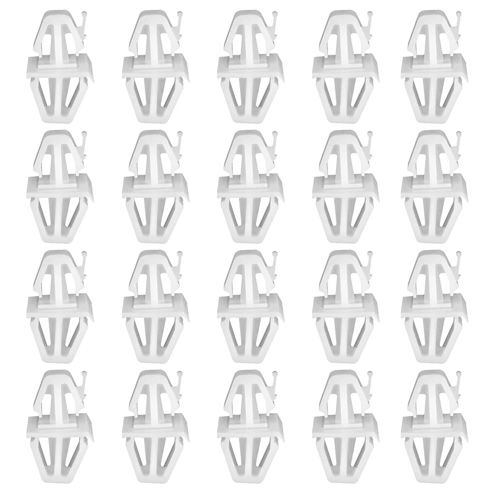 

20x Для Volvo S40 V40 2000-2004 клипсы для накладки на пороги зажим для боковой юбки Автомобильная пороговая пластина молдинг пластиковая фиксированная пряжка