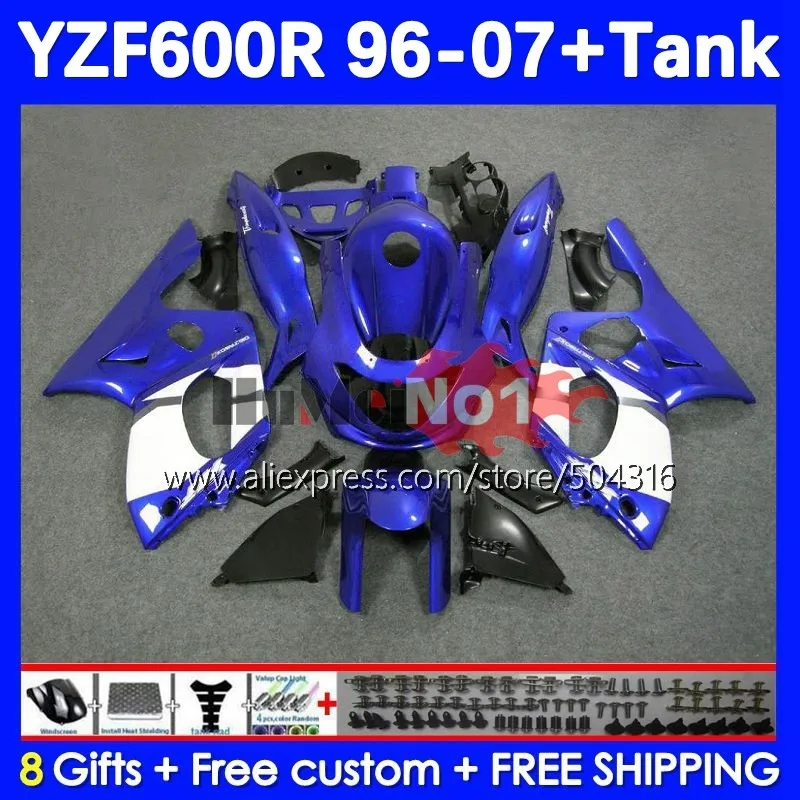 

OEM Thundercat For YAMAHA YZF 600R YZF-600R 39No.104 blue gloss YZF600R 96 97 98 99 00 01 2002 2003 2004 2005 2006 2007 Fairing