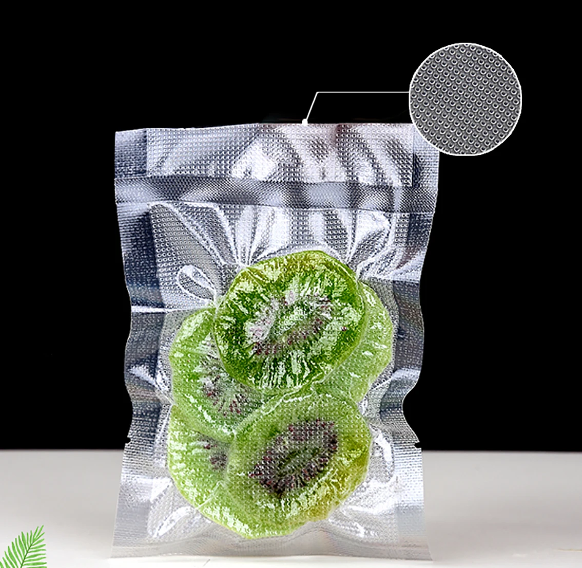 

100Pcs Kitchen Food Vacuum Sealer Bag Open Top Plastic Packaging Bag Flat Snack Tea Dried Meat Candy Storage Pouches