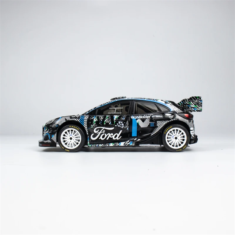 Solido 1:18 Ford PUMA RALLY1 HYBRID BLACK Коллекция литья под давлением сплава модель автомобиля