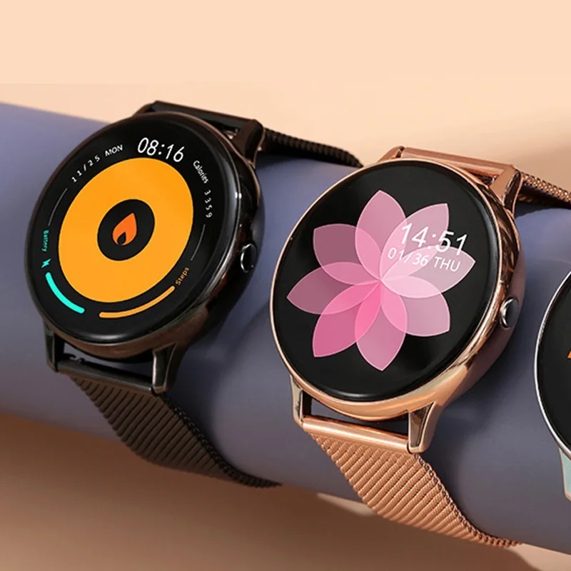 

Woman smart watch Waterproof Bracelet ECG Heart Rate Monitor Sleep Monitoring Smartwatch Men For IOS Android