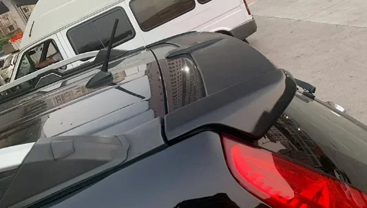 Автомобильный задний спойлер на крышу комплект кузова из АБС-пластика