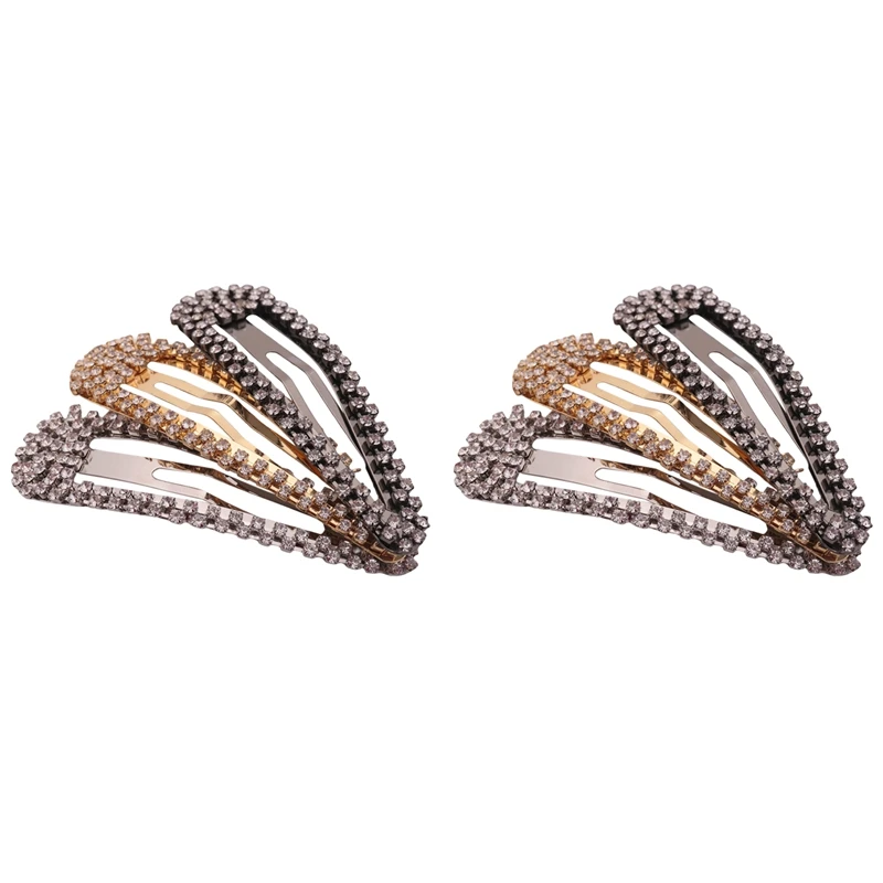 

6 шт., заколки для волос, 3 дюйма