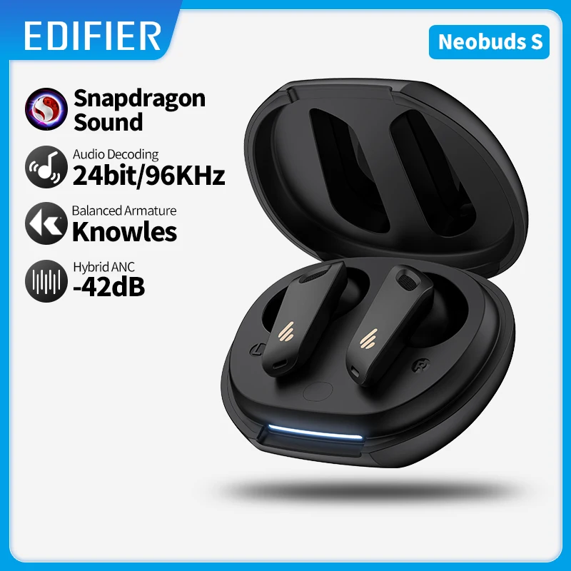 TWS-наушники Edifier Neobuds S с поддержкой Bluetooth 5 2 42 дБ |