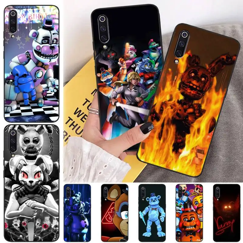 

Fnaf 9 Phone Case For Xiaomi Mi Cc Note 7 8 8t 8es 9 9se 9a 10 10t 11 F1 MAX 2 3 Pro Lite Ultra Funda