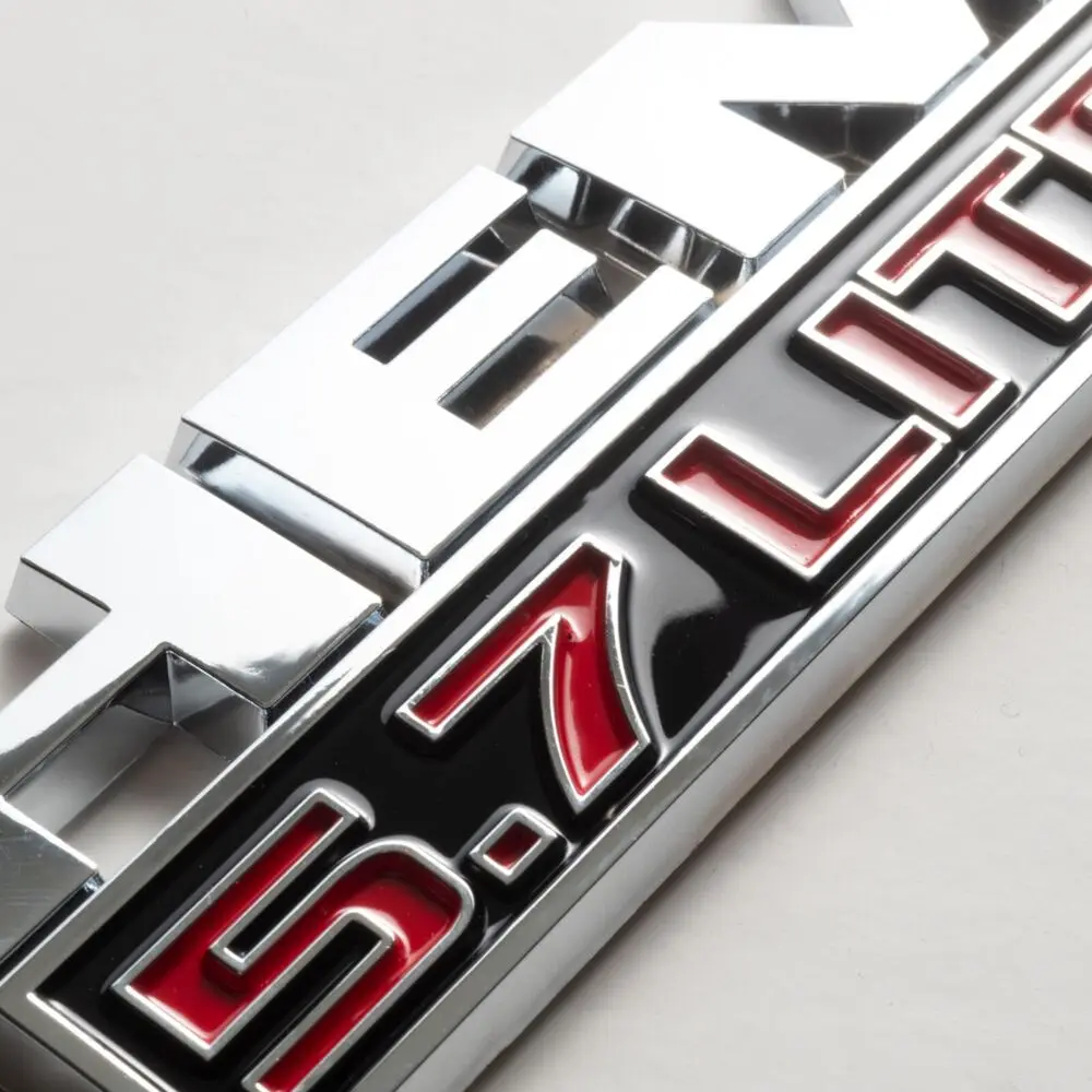 5,7-литровые эмблемы, 3D боковое дверное крыло для RAM Challenger Grand Cherokee 1500 2500 3500 2009-2019 гг.