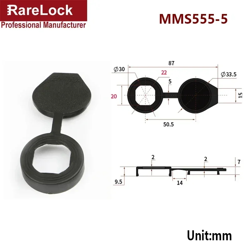 

Водонепроницаемые крышки для замков Rarelock MMS555
