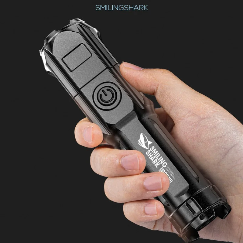 

3 режима перезаряжаемый через USB LDE фонарик яркий фонарик сисветильник Высокая мощность зум уличный свет