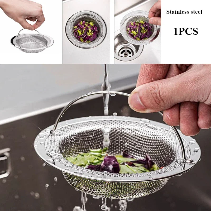 Кухонный фильтр для раковины из нержавеющей стали мусора пищевых