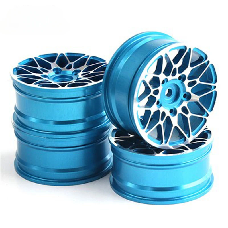 4 шт. Алюминиевые колёса 52 мм для моделей HSP Tamiya HPI Kyosho