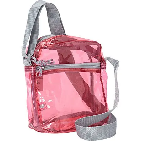 Multi-Purpose Clear Pink Bag