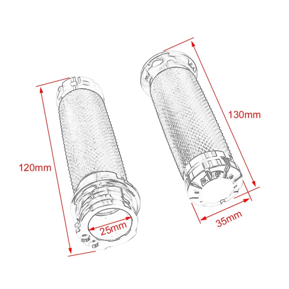Мотоциклетные ручки для Ymh Suzuki VRSC Dyna Softail противоскользящий слот узкие резиновые