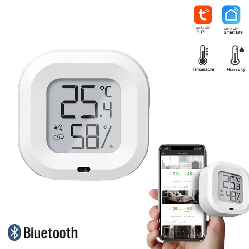 

Tuya Mini LCD Digital Thermometer Hygrometer Indoor Room Electronic Hygrometer Sensor Household Hygrometer Detector Instruments