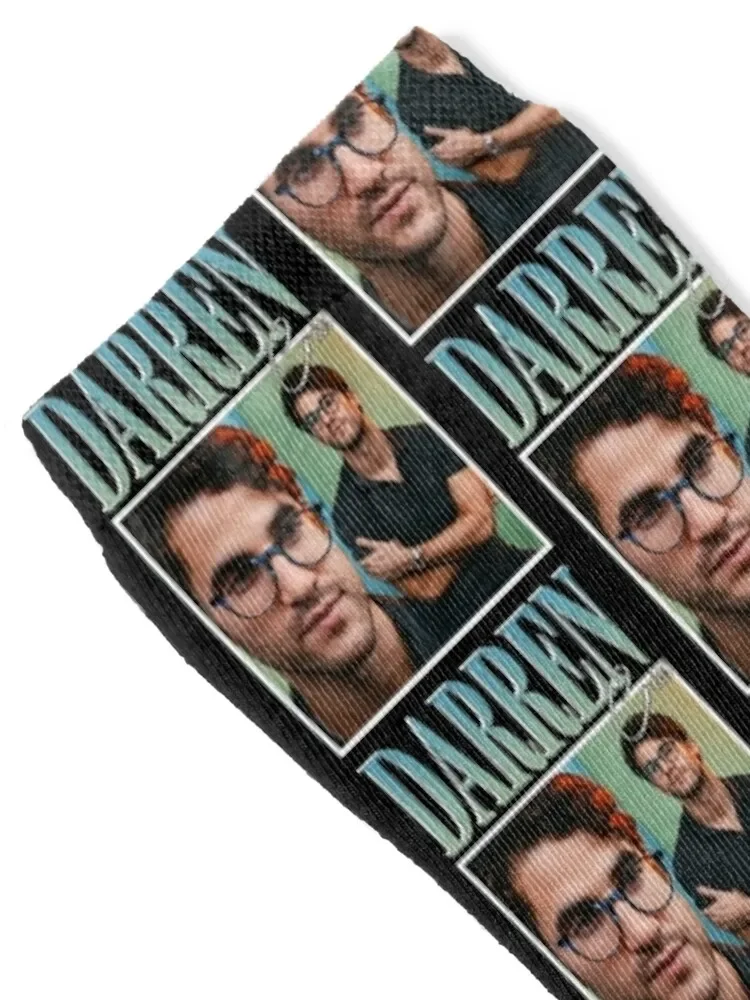 Носки Darren Criss футбольные рождественские Модные Роскошные женские носки мужские