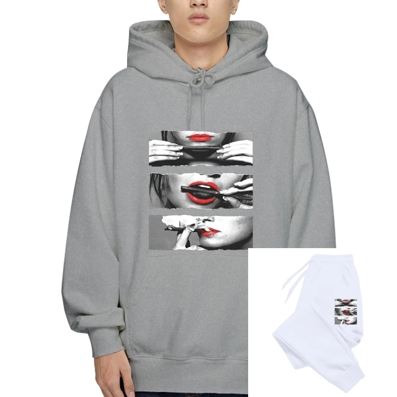 

Leisure and comfortable Sunlight Men Pullover Roll It Lick It Smoke It Marijuanaer Pot Weed Men'S Pullover