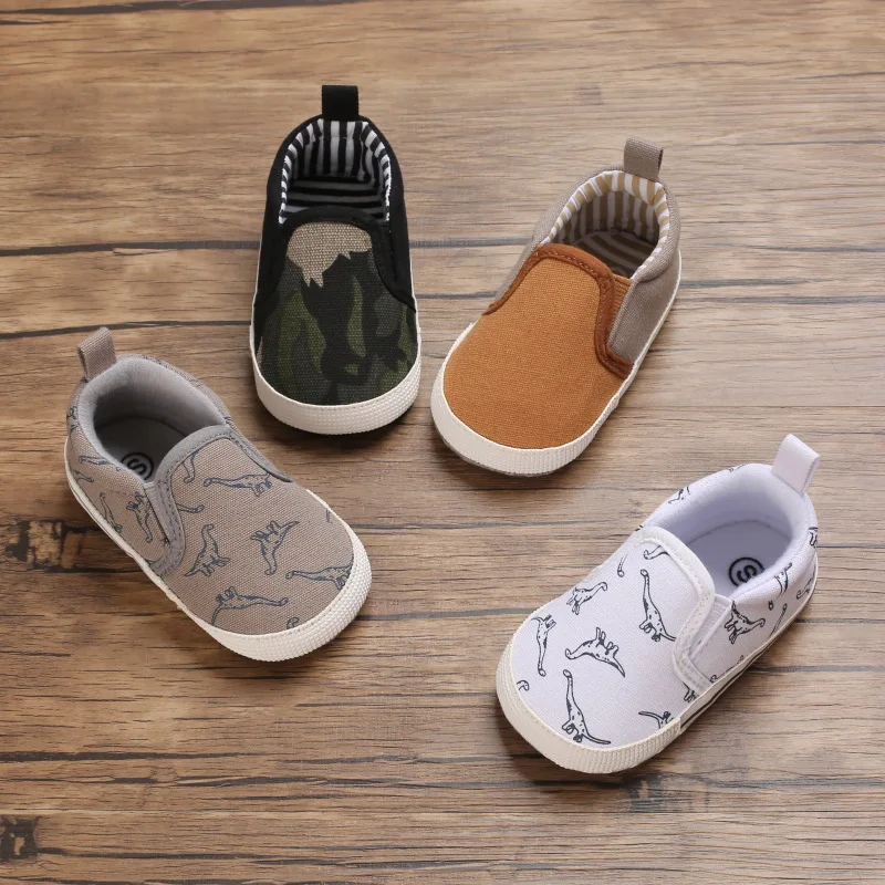 

Spring and Autumn 0-1 Years Old Toddler Soft Bottom Baby Casual All-Matching Slip-on Shoes First-Walker