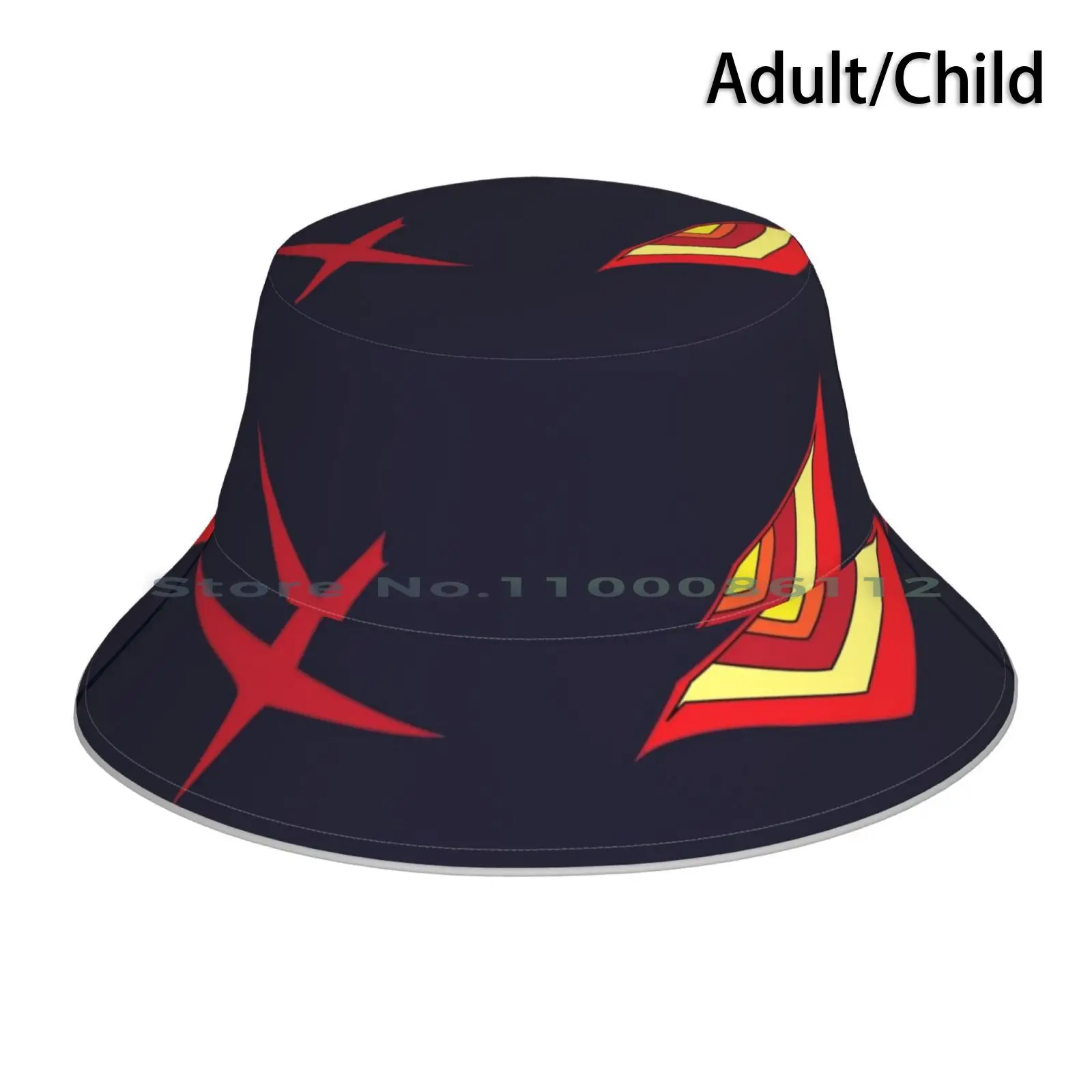 Панама Kill La Kill-Senketsu, шляпа от солнца для Kill La Kill, с красными глазами