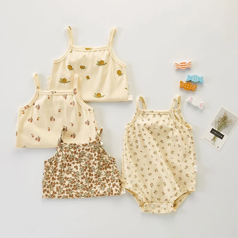 2022 Summer Baby Romper Cotton Printed Boy Girl Clothes Newborn Jumpsuit 0-24M Fashion Clothing |