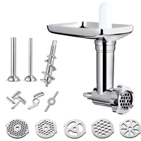 durable meat grinder accessories for kitchenaid bench mixers with sausage filling tubefood processor accessories
