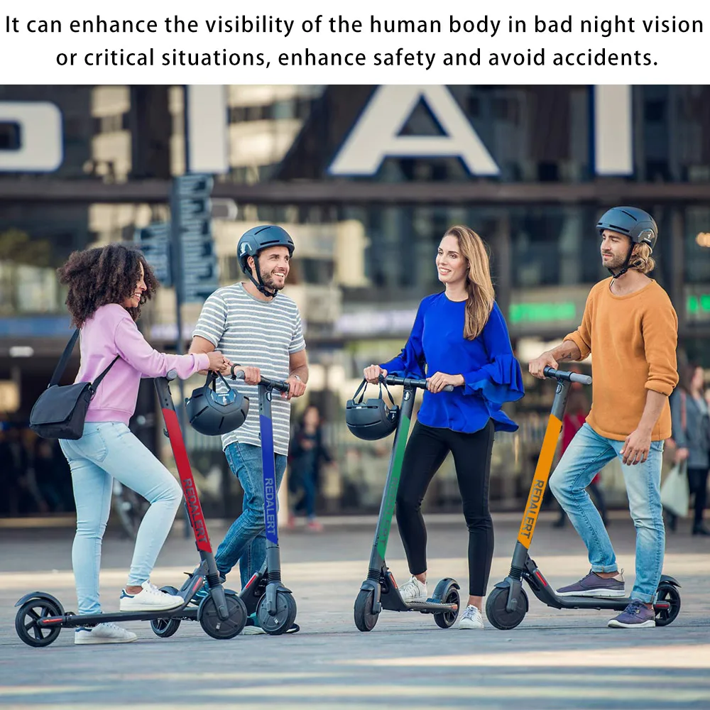 Для Segway Ninebot ES1/ES2 электрический скутер универсальные светоотражающие наклейки