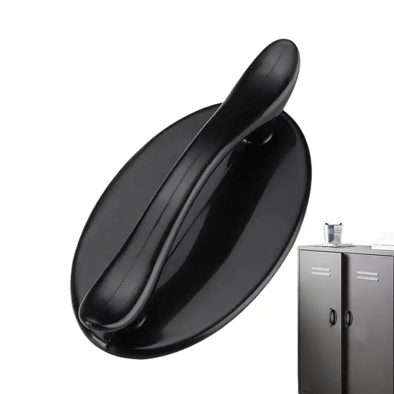 

ABS Adhesive Matte Chrome Cupboard Closet Cabinet Door Pull Handle Half Circle Semicircle Half Pearl Bow Symmetrical For Home