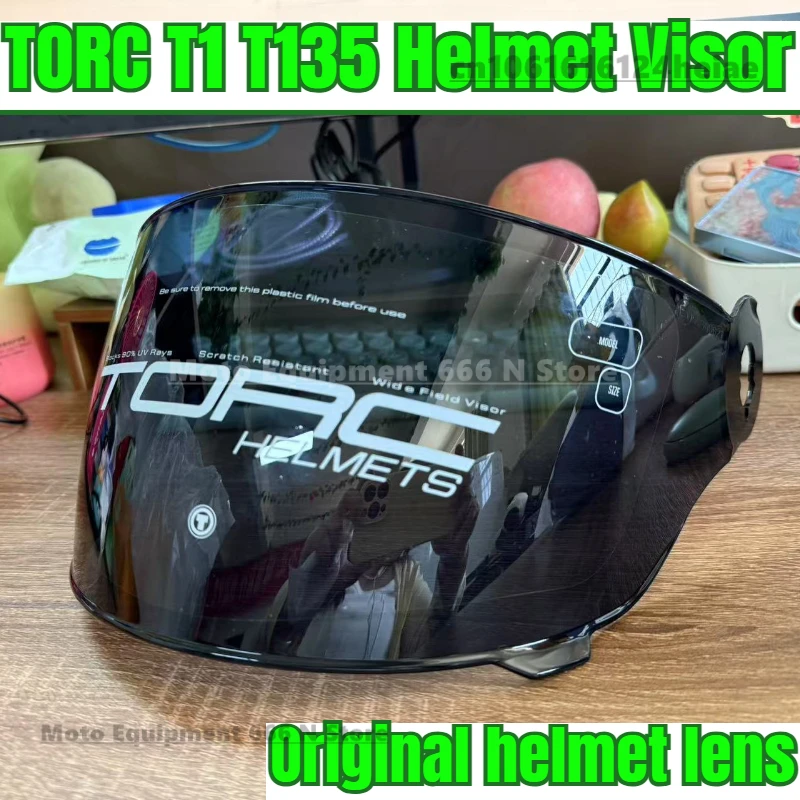 

Для шлема TORC T1, козырьки из углеродного волокна, полная линза для шлема T135, черные линзы для шлемов