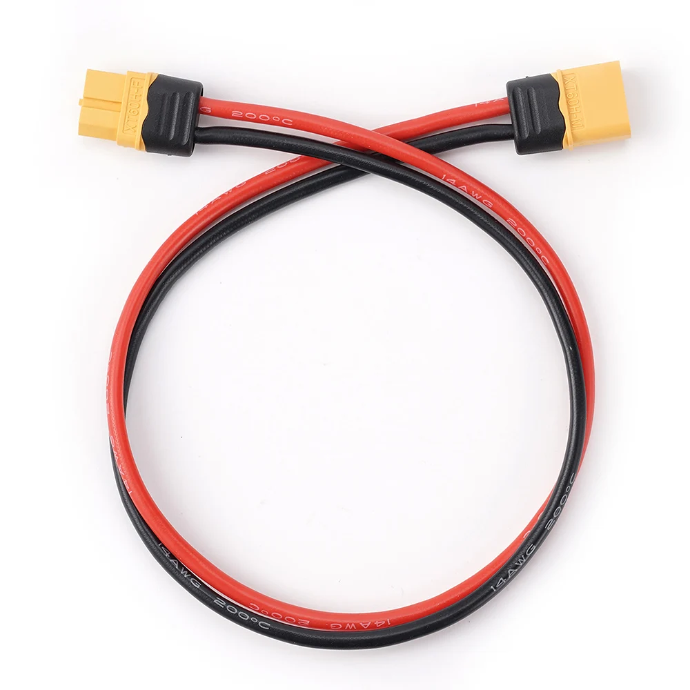 Штекер XT60H к штекеру переходник удлинитель 40 см 14AWG высококачественный