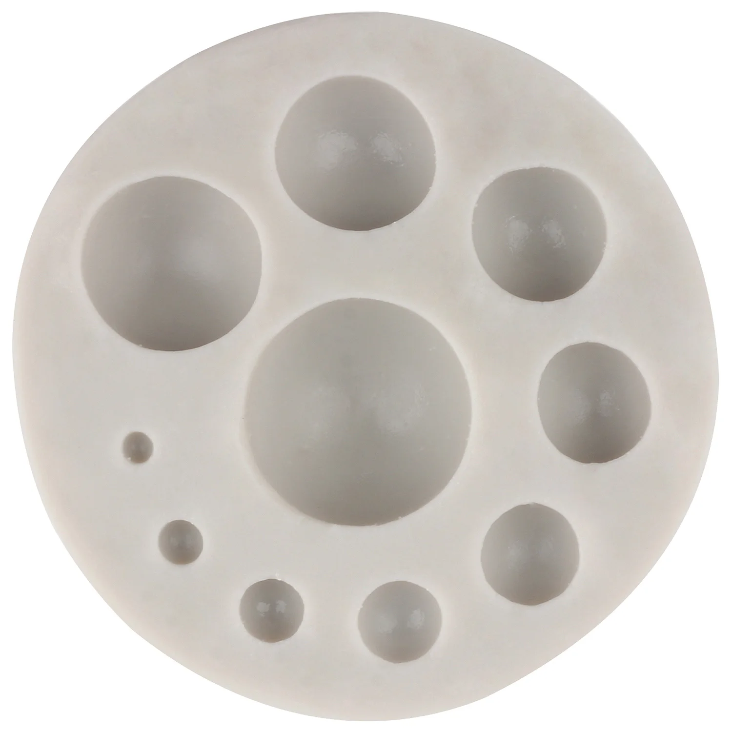 3D Круглый драгоценный камень силиконовая форма для рукоделия