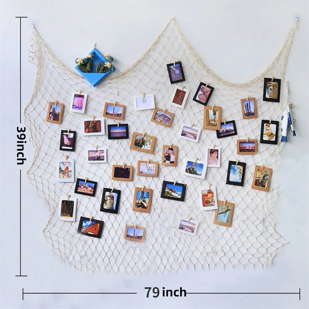 Большие принадлежности для рыболовной сети настенные подвески в