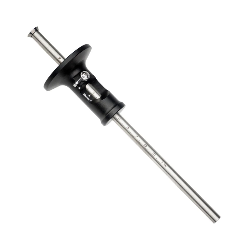 

Woodworking Scribe DIY Tool Aluminum-Alloy Marking Gauge Scribe Multi-functional E65B