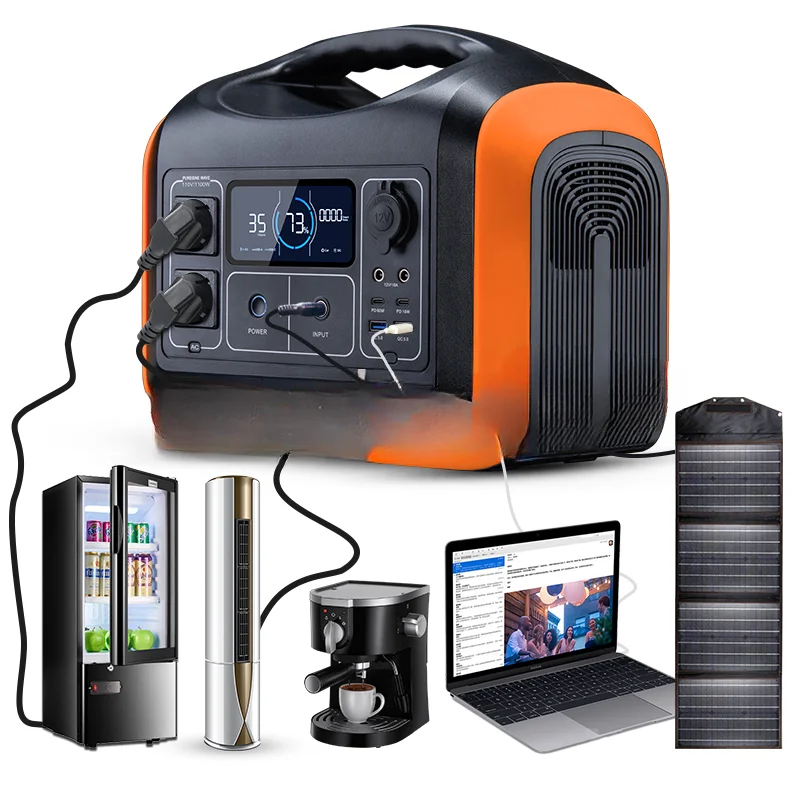 Резервный походный генератор водонепроницаемая портативная электростанция