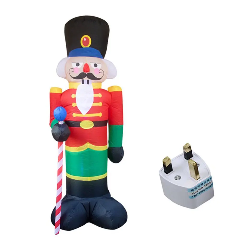 

Inflatable Christmas Soldier Decoration Inflatable Christmas Outdoor Lighted Yard Decoration Nutracker Toy Soldier