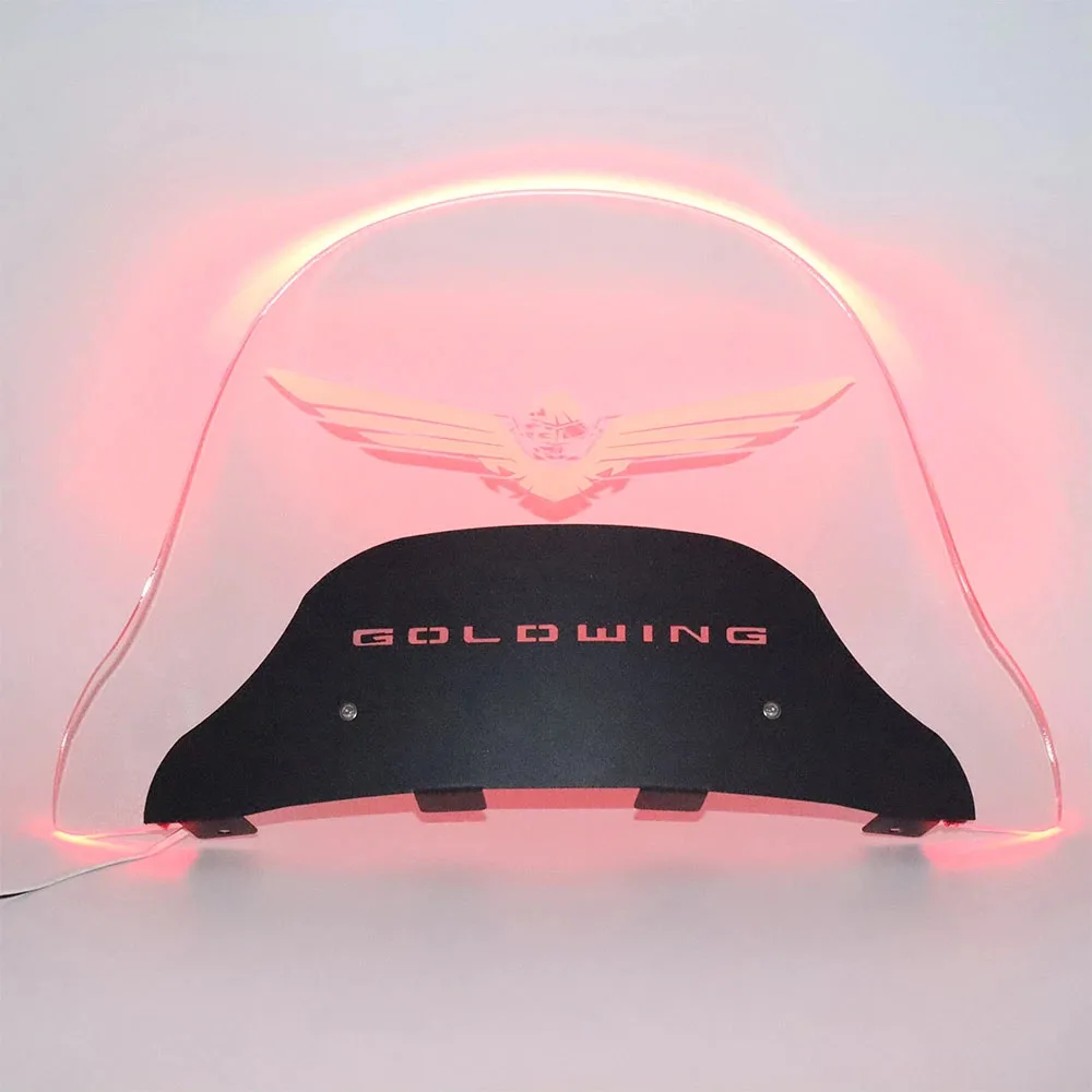 

Лобовое стекло мотоцикла Goldwing GL1800 для Honda Gold wing GL1800, задний воздушный дефлектор, ветровой дефлектор, спойлер на лобовое стекло 2018-2024