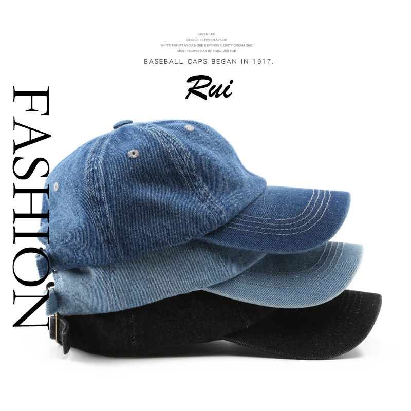 

Модная дизайнерская женская однотонная бейсболка Rui в ковбойском стиле с подсветильник кой, Мужская Уличная Кепка От Солнца