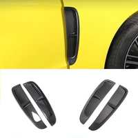 for porsche panamera 971 2018 2021 lhd 3k real carbon fiber rear side bumper molding rear air outlet trim accessories